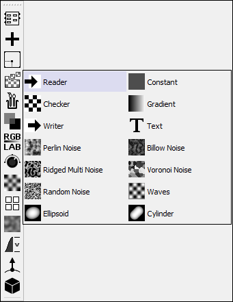 Nodes Menu