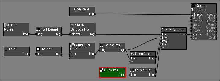 Mesh Smooth Normal Node Graph