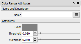 Color Range attributes