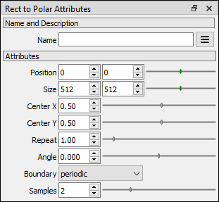 Warp attributes