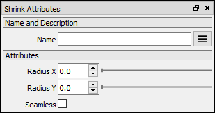 Shrink attributes