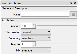 Warp attributes