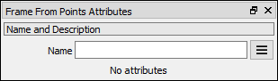 Geometry Frame From Point attributes