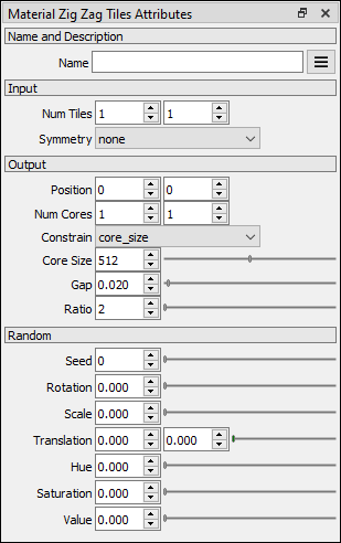 Material ZigZag Tiles attributes