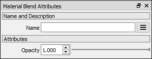 Material Blend Attributes