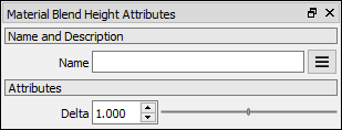 Material Blend Attributes