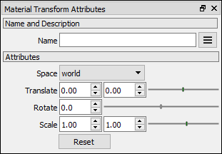 Material Tile Attributes