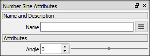 Math Number Sine attributes