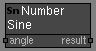 Math Number Sine node