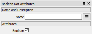 Math Boolean Not attributes