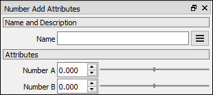 Math Number Add attributes