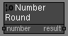 Math Number Round node