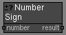 Math Number Sign node