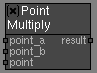 Math Point Multiply node