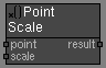 Math Point Scale node