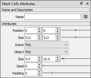 Mesh Cells attributes