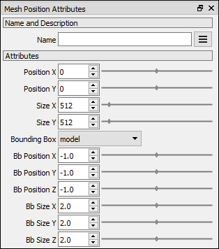 UVWMesh attributes