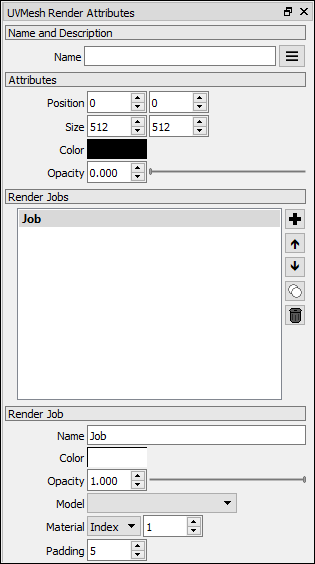 UVWMesh attributes