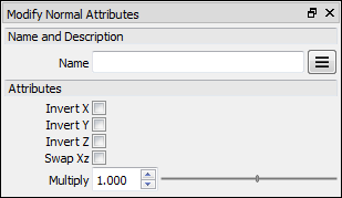 Modify Normal attributes