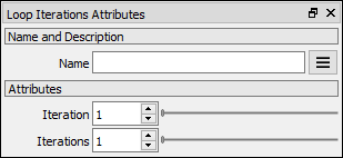 Loop Iterations attributes