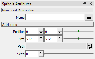 Sprite It attributes