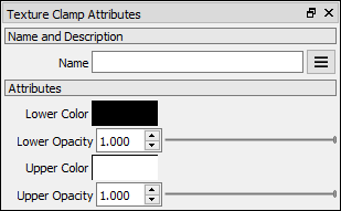 Texture Clamp attributes