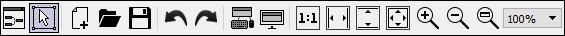 Top toolbar