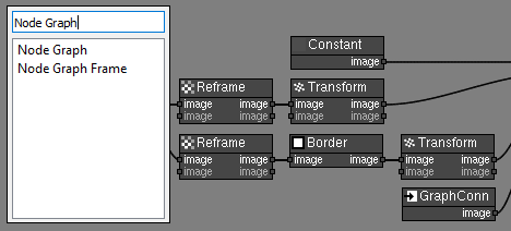 Node Graph Frame