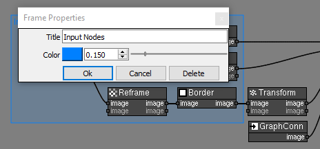 Node Graph Frame