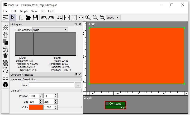 PixaFlux Constant Image